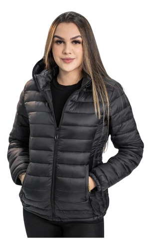 Jaqueta Puffer Bobojaco Corta Vento Nylon Frio Reforçada