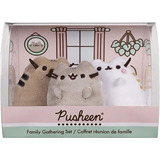 Set De Peluches Familia Pusheen Mama Y Papa Pusheen Cat Gund