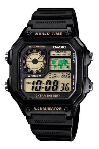 Relógio Casio Masculino Standard Ae-1200wh-1bvdf