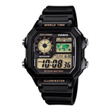 Relógio Casio Masculino Standard Ae-1200wh-1bvdf