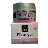 Gel Fiber Gel D&z Led Uv Unhas Fibra Acrigel Porcelana 18ml