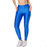 Calça Legging Poliamida C/ Bolso Lateral Corrida Treino