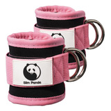 Correas Para Tobillo Slim Panda, Rosa, Para Glúteos, Kit X 2