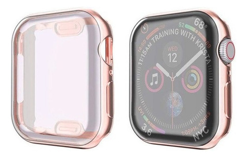 Capa Tpu Para Apple Watch Case Series 8 7 Se 6 5 4 3 2 1