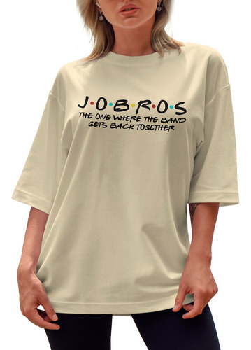 Camiseta Feminina Jonas Brothes Jobros Banda Pop Teen