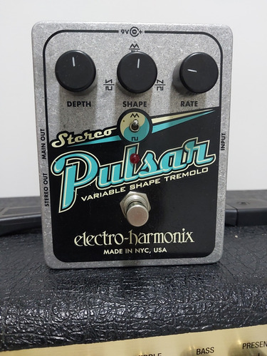 Pedal Ehx Stereo Pulsar Novíssimo 