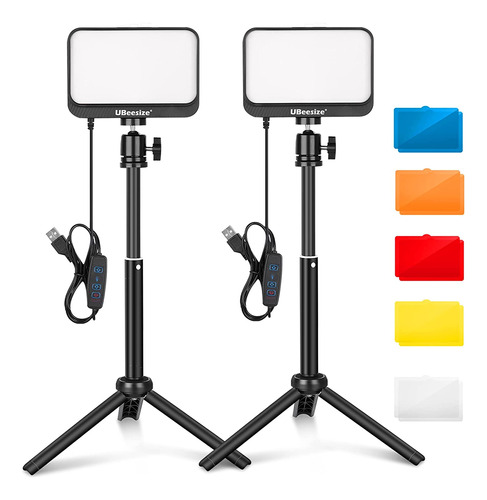 Kit De Iluminación Para Fotografía, Paquete De 2 Luce...