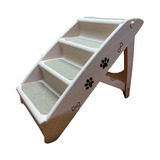 Escalera Para Perro O Gato Mascotas Plegable 4 Escalones