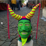 Máscara Carnaval Diablo Jujuy. Ukuku Multicolor