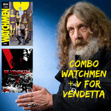 Combo V De Vendetta + Watchmen Tapa Blanda -ovni