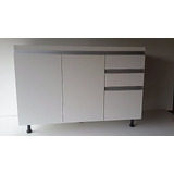 Mueble De Cocina Bajo Mesada 1,40 M Melamina