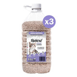 Piedras Aglomerante Para Gatos Lavanda Rubicat  X 15,9kg X 5.3kg De Peso Neto