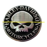 Emblema Harley Davidson Skull Nuevo Calidad 