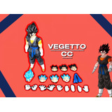 Original Vegetto Kong Studio Figura De Acción Tipo Shf 6 In