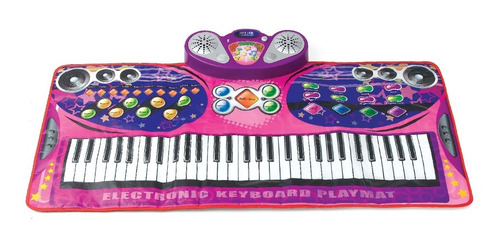 Piano Musical Alfombra Princesas C/micrófono Zippy Toys 