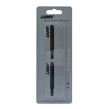 Cartuchos Para Pluma Fuente Lamy Blister Con 2