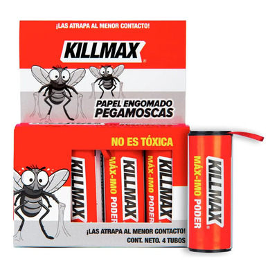Trampa Pega Para Moscas Pegamoscas 4 Tiras Pegajosas | MercadoLibre
