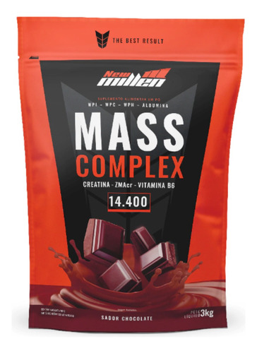 Mass Complex 3.0kg Baunilha Sachê- New Millen