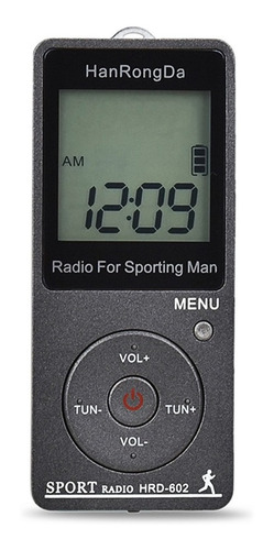 Hrd-602 Receptor De Rádio Portátil Fm/am Rádio Lcd Display L