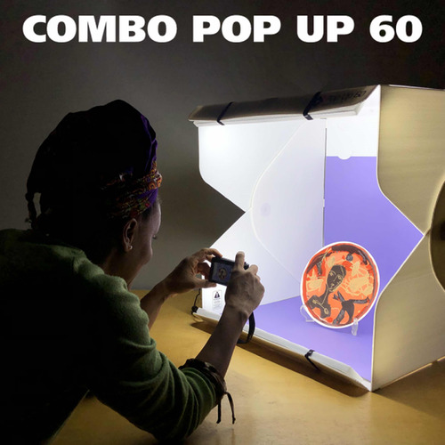 Estúdio Fotográfico Combo Pop Up Studio 60 Original 