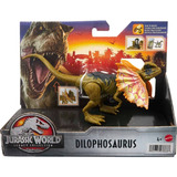 Jurassic World Figura  Ref Fmy87  Dilophosaurus Mattel