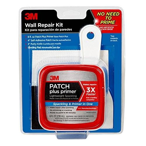 Kit De 3m Patch Plus Cartilla Con Onza 8-fluid Auto-adhesivo