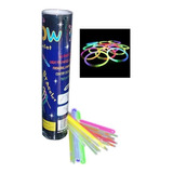 50 Pulseras Neón Fosforescente Glow Stick Fiestas Eventos 