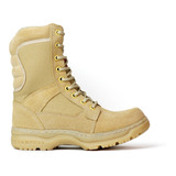 Bota Tactica Para Hombre Arena Tallas 5 Al 8