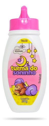 06 Talcos Rosa Turma Do Soninho De 200gr