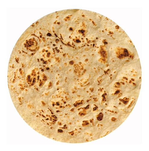 Casofu Manta Gigante Con Diseño De Tortilla De Harina, Manta