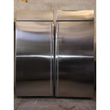 Refrigerador Y Congelador Gemelos Ge Monogram Acero Inox