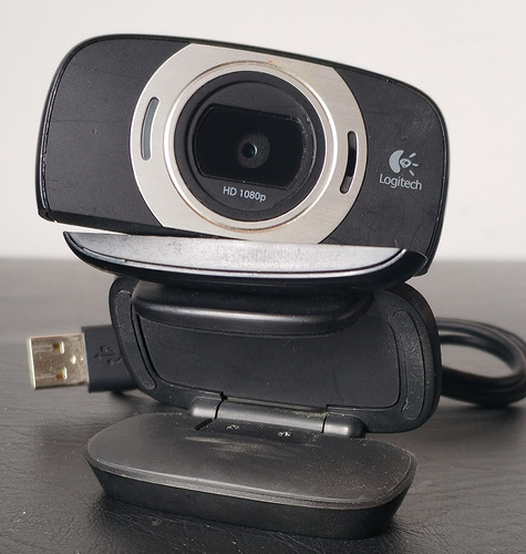 Logitech C615, Webcam Portátil Full Hd/ Color Negro