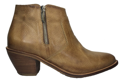 Bota Gravagna Texana Corta Doble Cierre Cuero|marsella Shoes