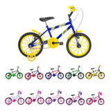 Bicicleta Infantil Menina Ultra Kids T Aro 16 Rosa E Lilás