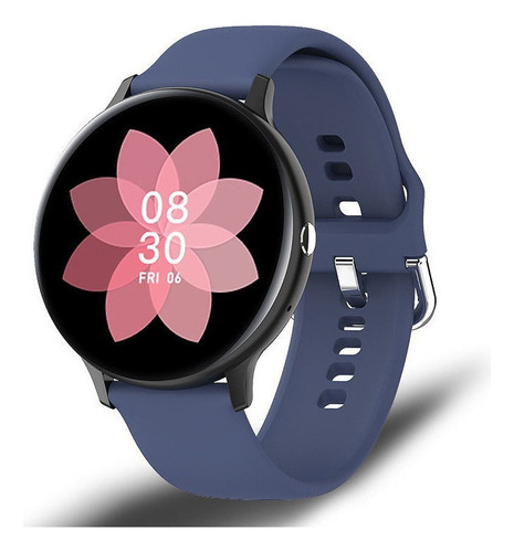 Reloj Inteligente, Smartwatch para Mujer Bluetooth Deportivo Color De La Correa Azul