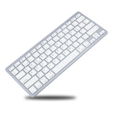 Teclado Mini Slim Fino Bluetooth Sem Fio Notebook Celular Pc