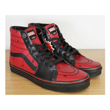 Vans Marvel Deadpool Talle 8.5us Edition Limited