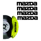 Stickers 8pz Para Calipers Mazda Tuning Accesorios