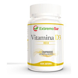 Vitamina D3 800ui Extremo Sur. 60cap.100% Natural. Agronewen