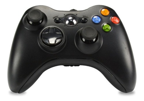 Control Generico Para Xbox 360 Alambrico Pc Usb Negro Caja