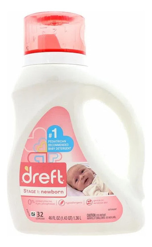 Dreft Stage 1 Detergente Recién Nacido 32 Lavados