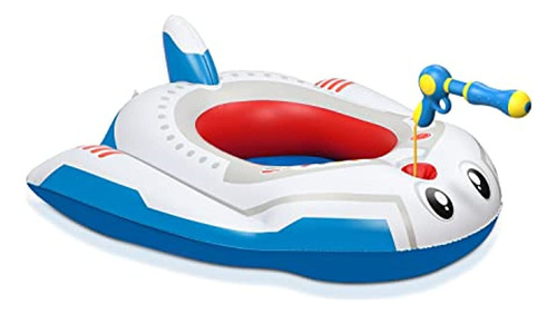 Hoperock Pool Float Niños Con Pistola De Agua, Inflable Ride