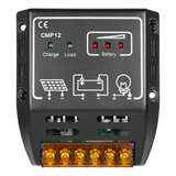 Anself 10a 12v / 24v Controlador De Carga Solar Regulador De