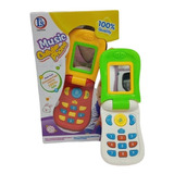 Telefono Celular Didactico Infantil Tapa Sonidos Y Luces