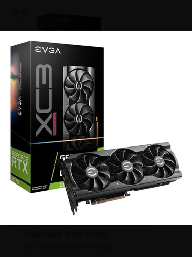 Rtx 3070 8gb Evga - Impecable