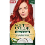 Tintura Soft Color Wella Coloracion Sin Amoniaco Tono 7745