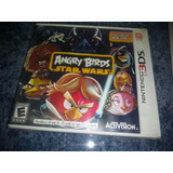 Nintendo 3ds Videogame Angry Birds Star Wars Celofán Gastado