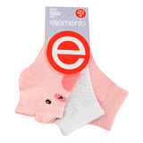 Pack X 6 Pares Soquetes De Bebe Elemento Nene/nena Art 108.3