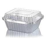 Bandeja De Aluminio C-10 C/tapa De Cristal 150 Unidades