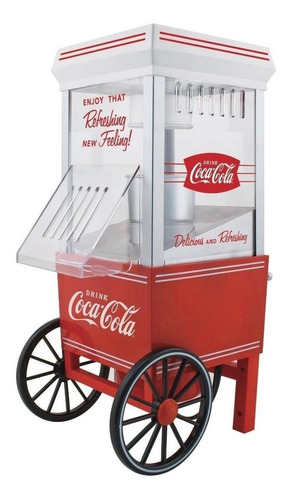 Máquina De Palomitas Coca-cola Nostalgia, Roja